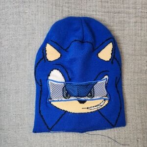 Sonic The Hedgehog Blue Beanie Youth Hat